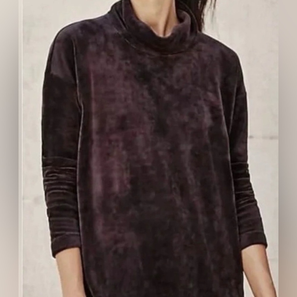 J.Jill Velour Turtleneck